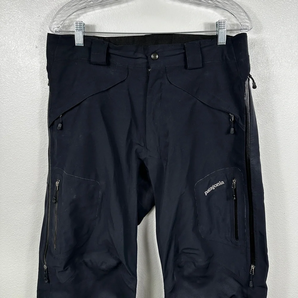 Patagonia Men’s Chute To Thrill Pants - Ski / Snowboarding Black Size 32 / Large